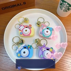 Handheld Mini Cute and Fun Camera Keychain Pendant Toy Creative Projection Sanrio Small Gift Pendant Camera Projection Keychain Cartoon Cartoons Luminous Small Pendant Ornament Accessories
