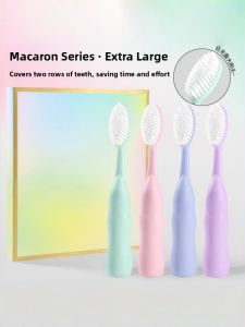 Extra Large Head Toothbrush Soft Bristles Wide Cleaning Family Pack Home Use Couples Gift Gum Massaging Adult Oral Care