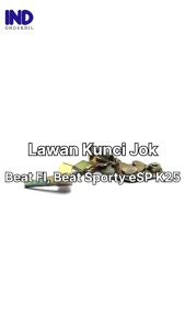 Engsel Dudukan Lawan Kunci Jok Dalam-Kupu-Kupu-Catch Comp Seat Honda Beat FI Lama-Old-Awal & Beat F1 New Sporty eSP K25 CBS-Non CBS