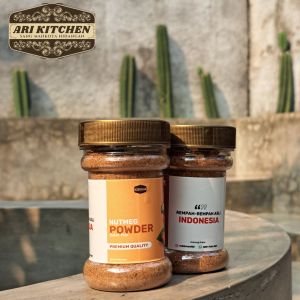 Bubuk Pala Organik 55gr Nutmeg Ground Powder Bahan Masak Kualitas Premium Rempah Bahan Dapur Asli Ari Kitchen Original Indonesia