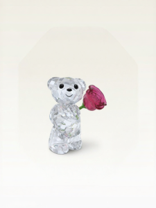 Swarovski | Love Rose Teddy Figurine