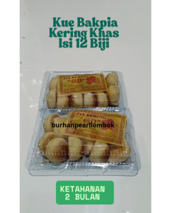 Bakpia Kering Oleh Oleh Khas Isi 12 Biji