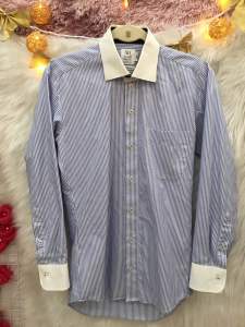 Áo Sơ Mi Nam Kẻ 2 hand Nhật hiệu BRICK HOUSE- Size S(#A177)