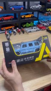 Mô Hình Xe Ôtô Kim Loại 1/24 Siêu Xe MERCEDES BENZ BRABUS G800 Dùng Để Trưng Bày Bàn Làm Việc Làm Đồ Chơi Trẻ Em