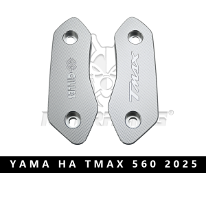 For YAMAHA TMAX 560 2025 Motorcycle Mirror Block Off Plates Rearview Mirror Block Off Base Plates Mirror Hole Caps Rear View