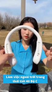 [HCM]QUẠT ĐEO CỔ THỂ THAO TẬP GYM SẠC USB 5V VÔ CÙNG TIÊN ÍCH - QUẠT ĐEO CỔ CỰC MÁT SẠC USB SIÊU TIỆN LỢI 3 CHẾ ĐỘ - FULL BOX