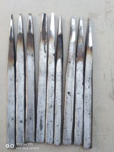 pahat logam aluminium isi 9pcs