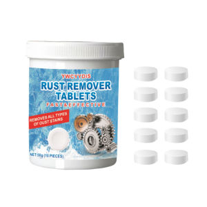 เม็ดทําความสะอาดกําจัดสนิมโลหะ เหมาะสําหรับพื้นผิวโลหะต่างๆ เหมาะสําหรับ Rvs และฮาร์ดแวร์ในบ้าน น้ํายาทําความสะอาดพื้นผิวโลหะ