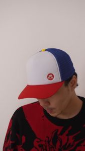 KIZARU Topi Trucker MULTICOLOR