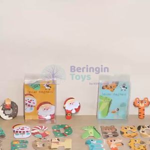 Beringin Toys Early Education Magnetic Animal Letters / Mainan Edukasi Alfabet Anak / Mainan Anak / Mainan Edukasi Anak