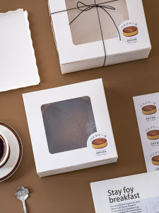 Bascque Double Cheese Cake Packaging Box