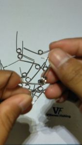 Sparepart Reel Pancing Bail Arm Siku/Bail Arm/Bailarm Spring/ Per Bailarm Model Siku Khusus untuk Reel Mini Ukuran 200 - 800