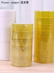 Băng Keo Trong Suốt Hoa Quần Mùa Hoa Bó Hoa Tươi Hoa Cưới Trang Trí Xe Hoa Không Để Lại Dấu Vết Keo Dán Vô Hình Nhỏ