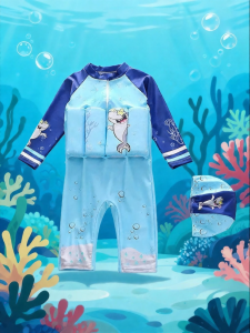 KOOZYORE | UV Protection Floatable Boys Cartoon Swimsuit