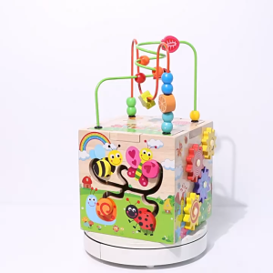 ของเล่น กล่องบล็อคไม้อเนกประสงค์ (BWJ100) ของเล่นเพื่อการศึกษาสําหรับเด็ก Boxtoy ปลอดภัยต่อการเล่น