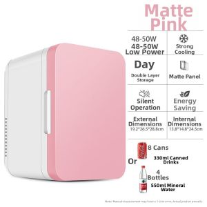 BONINGYU | Fridge Freezer Refrigerator 8L