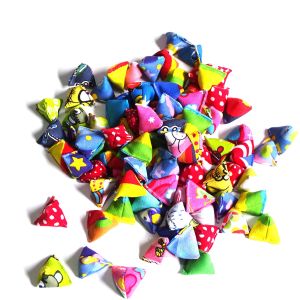 Triangle Sandbag Kids Hand-Held Zongzi Sand Ball Sandbag Kindergarten Primary School Students Throw Stone Matching Game Toys