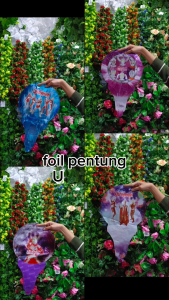 Balon Pentungan Tongkat foil pentung Karakter Satuan Karakter handheld