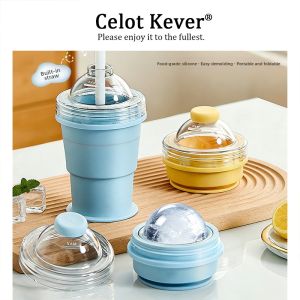Foldable Food Grade Whiskey Ice Ball Mold