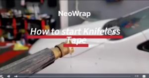 9Pcs NeoWrap Knifeless Tape Finish Line Vinyl Wrap Cutting Tape with Squeegee Design Line Cutter Car Film Cutting Tools 10m/5m