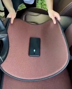 Alat Jok Kulit 1 Pcs Alas Duduk Jok Mobil Cover Jok Kursi Mobil Bahan Nyaman Tidak Panas Alas Tempat Duduk Mobil