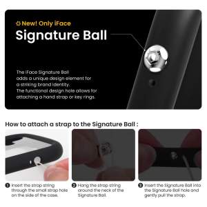 iFace Reflection MagSynq case Galaxy S25 Ultra - Black Beige Pale Blue - Military Grade Protection MagSafe Compatible Signature Ball Design