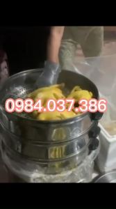 Nồi hấp gà hấp mía gà ủ muối bằng điện size 47cm 3 tầng