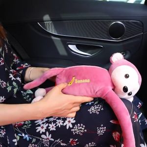 Creative Cartoon Tissue Box 创意皮皮猴子纸巾盒汽车用品纸巾抽挂式车载椅背抽纸盒卡通 Tissue Dispenser Kotak Tissue Kereta