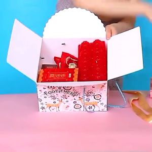 Goodie Bag Ulang Tahun Anak Kartun Kotak Kado Berpita Tas Bingkisan Hadiah Hampers Paper Bag Snack