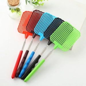 Fly Swatters Telescopic Extendable Prevent Pest Mosquito Garden Adjustable Flapper Trap Retractable Tool Swatter Supplies