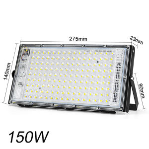 LED Floodlight Waterproof AC 220V IP65 Outdoor Floodlight Spotlight 50W 100W 150W LED Reflector Street Lamp Landscape Lighting