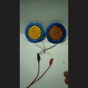 LAMPU STOPLAMP TRUK LAMPU REM TRUCK BULAT 24 MATA 24 VOLT [2 PCS]