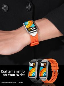 YOURSTAR | For Huawei Watch Band Metal and Silicone NFC Sport Bracelet