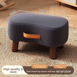 Home Practical Soft-covered Foot Stool