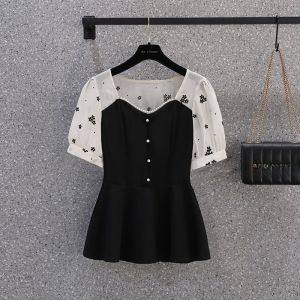 Slimming Cover Belly Loose Blouse