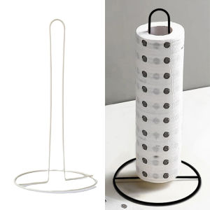 Iron Kitchen Roll Paper Towel Holder Bathroom Paper Towel Holder Dining Table Vertical Napkin Holder Kitchen Storage Rack