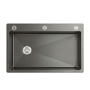 TAOSHI | Custom Large Handmade Sink Nano Coated Reinforced 304 Stainless Steel Wash Basin