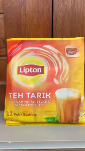 Lipton ชาชัก ลิปตัน ชามาเล 12 ซอง