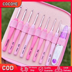 9Pcs Set Hakpen Crochet Decent Crochet Hook/2.0/2.5/3.0/3.5/4.0/4.5/5.0/5.5/6.0mm