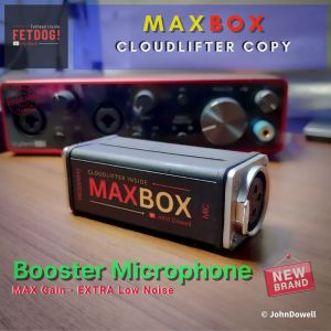 Gain Booster Microphone - Maxbox