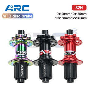 ARC Quick Release 10x135 Thru 12x142 Mountain Bike Hub 4 Pawls 48 Clicks NBK Bearing Hubs 32H Bicycle Hub Diac Brake 8 9 10 11S