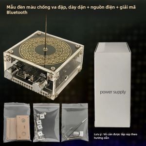 Bộ Kit Tự Làm Hộp Nhạc Cuộn Dây Tesla Chế Độ Kép 60W MTC Với Bluetooth 5.1 Điều Khiển Cảm Ứng Hiệu Ứng Sét Nhân Tạo & Đèn Màu