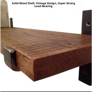 TENGYAGAO | Rustic Decorative Wood Wall Shelf