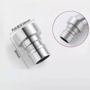 Automatic Washing Machine Water Inlet Pipe Adapter Head Steel Head Faucet Adapter for Haier Washing Machine Accessories