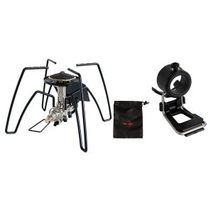 Welcomehome Foldable Cooker Spider Stove Lightweight Backpack Hiking Gas Furnace Outdoor Tourist Cooker Parts Picnic Hiking Survival Cookware