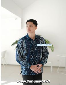 CHALRA DRESS TENUN - COUPLE KEMEJA TENUN