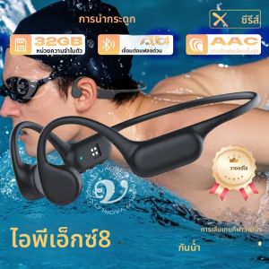หูฟังไร้สาย VAORLO True Bone Conduction กันน้ำระดับ IPX8 พร้อมหูฟังบลูทูธ 5.4 เครื่องเล่น MP3 32GB OpenRun Pro2 สำหรับการวิ่ง ปั่นจักรยาน ออกกำลังกาย