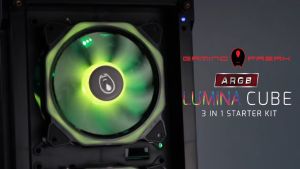 Gaming Freak LUMINA CUBE ARGB LED FAN STARTER KIT ( 3 IN 1 )