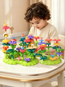 KUB | Educational Building Blocks Flower Garden Toy