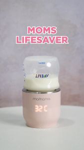 Momama® Intelligent Milk Warmer - (Baby Pink) | Portable Warmer| Pemanas/Penghangat Susu Asi